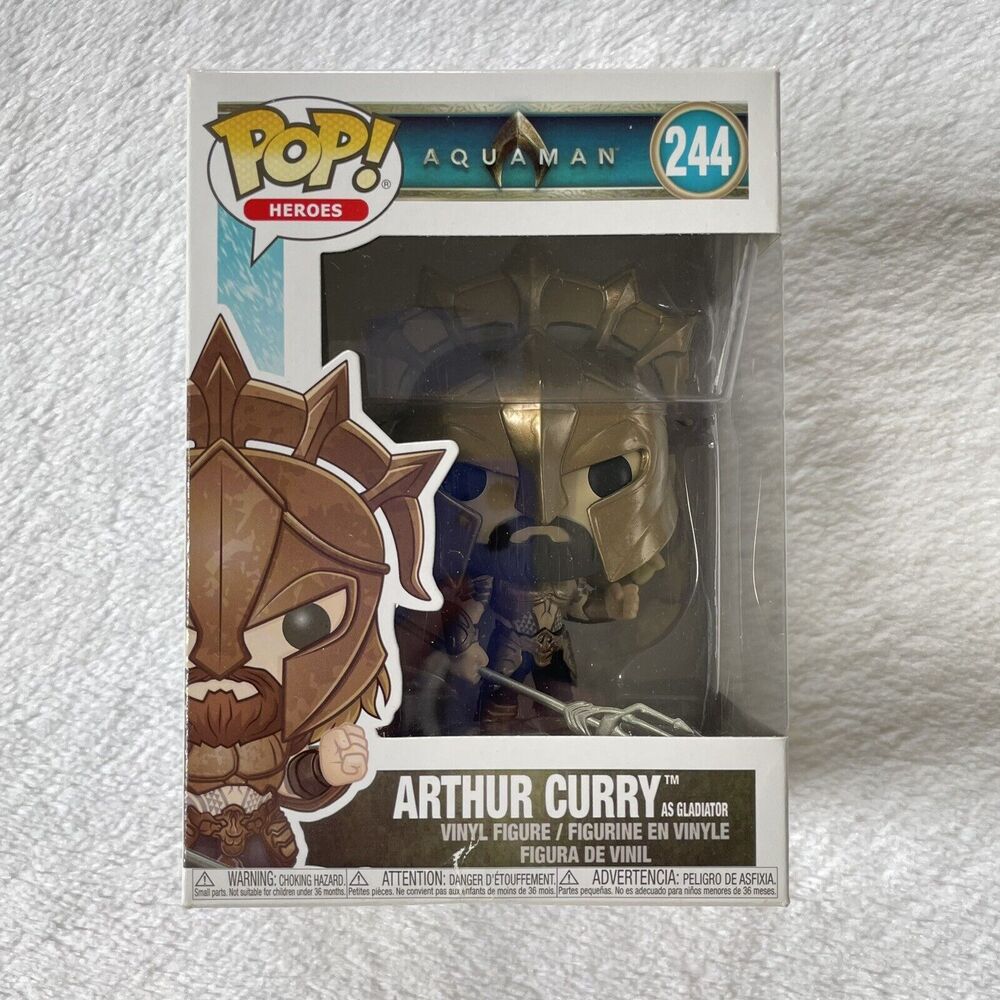 Funko Aquaman Arthur Curry as Gladiator POP! Vinyl Figure #244